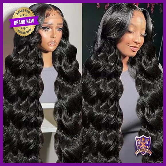 13x6 HD Lace Front Human Hair Wig 30inch 180 Density Pre-Plucked Glueless main image 2